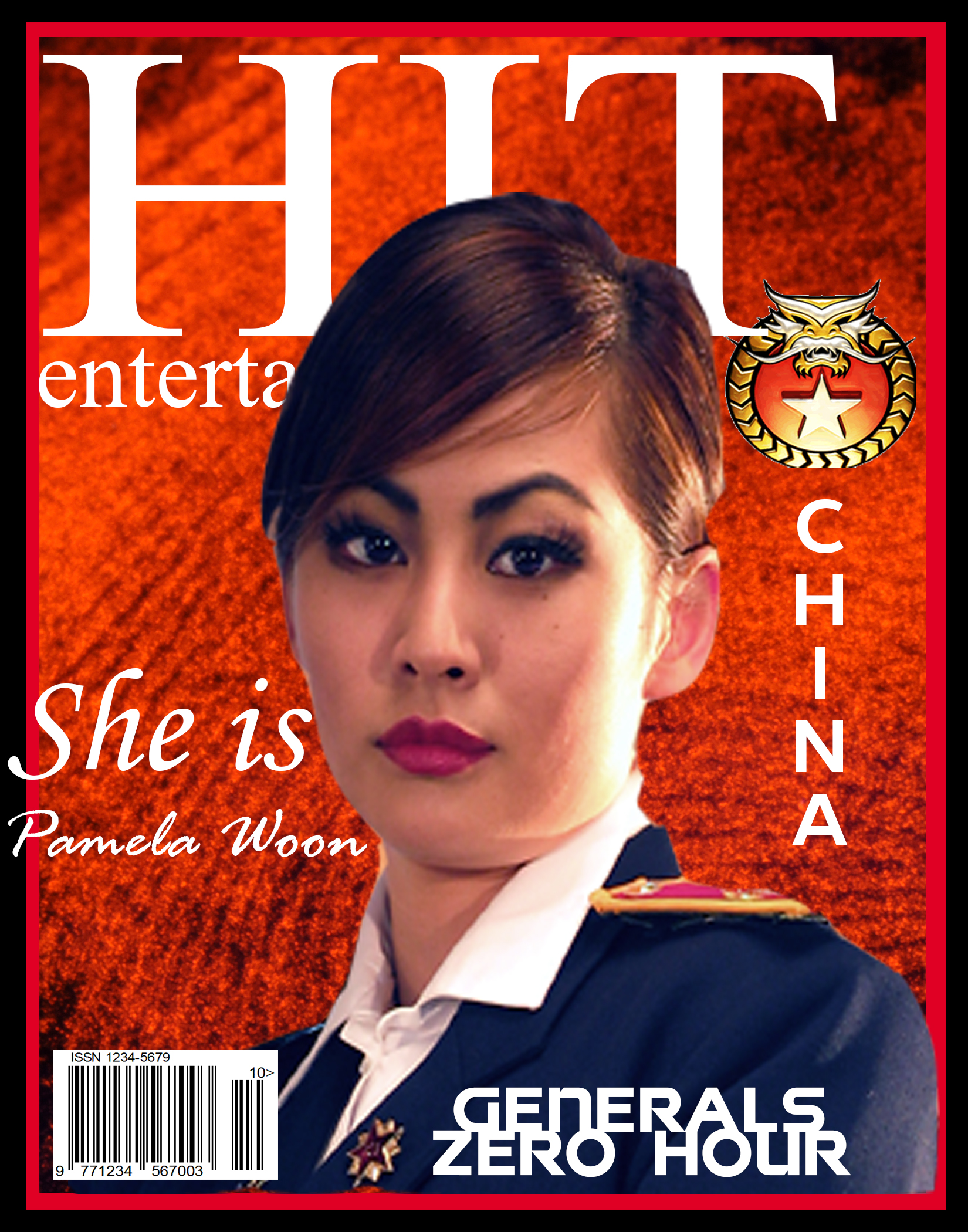 I made a magazine and it&#39;s my first time to make a magazine. btw she is Pamela Woon in Command and Conquer Generals Zero hour. - hit-magazine